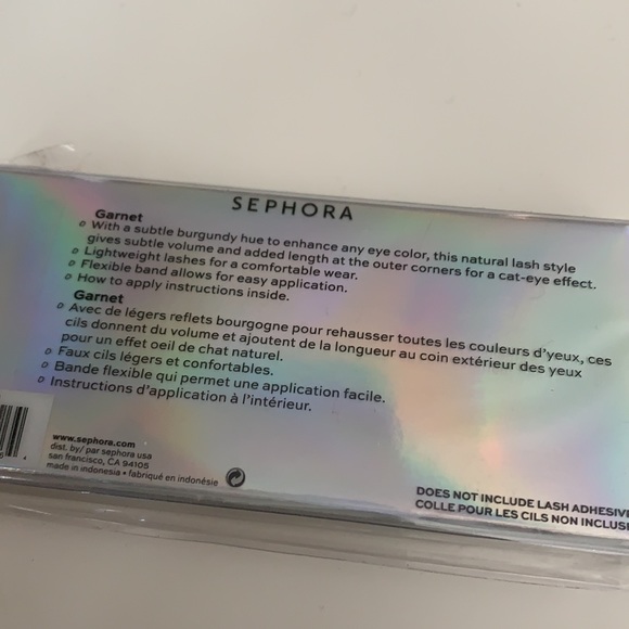 Sephora Collection Garnet Natural Volume Lash Colored False Lashes - Picture 4 of 4